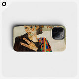 Selbstbildnis - Egon Schiele Phone Case.