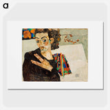 Selbstbildnis - Egon Schiele Poster.