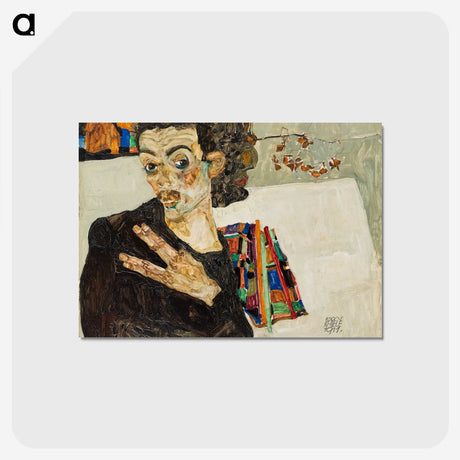 1-17_Egon-Schiele_postcard