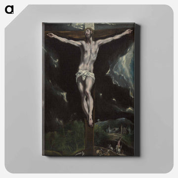 Christ on the Cross - エル グレコ Canvas.