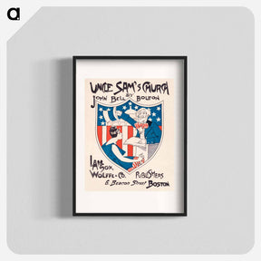 アートポスター-Uncle Sam's church - エセル リード Poster.