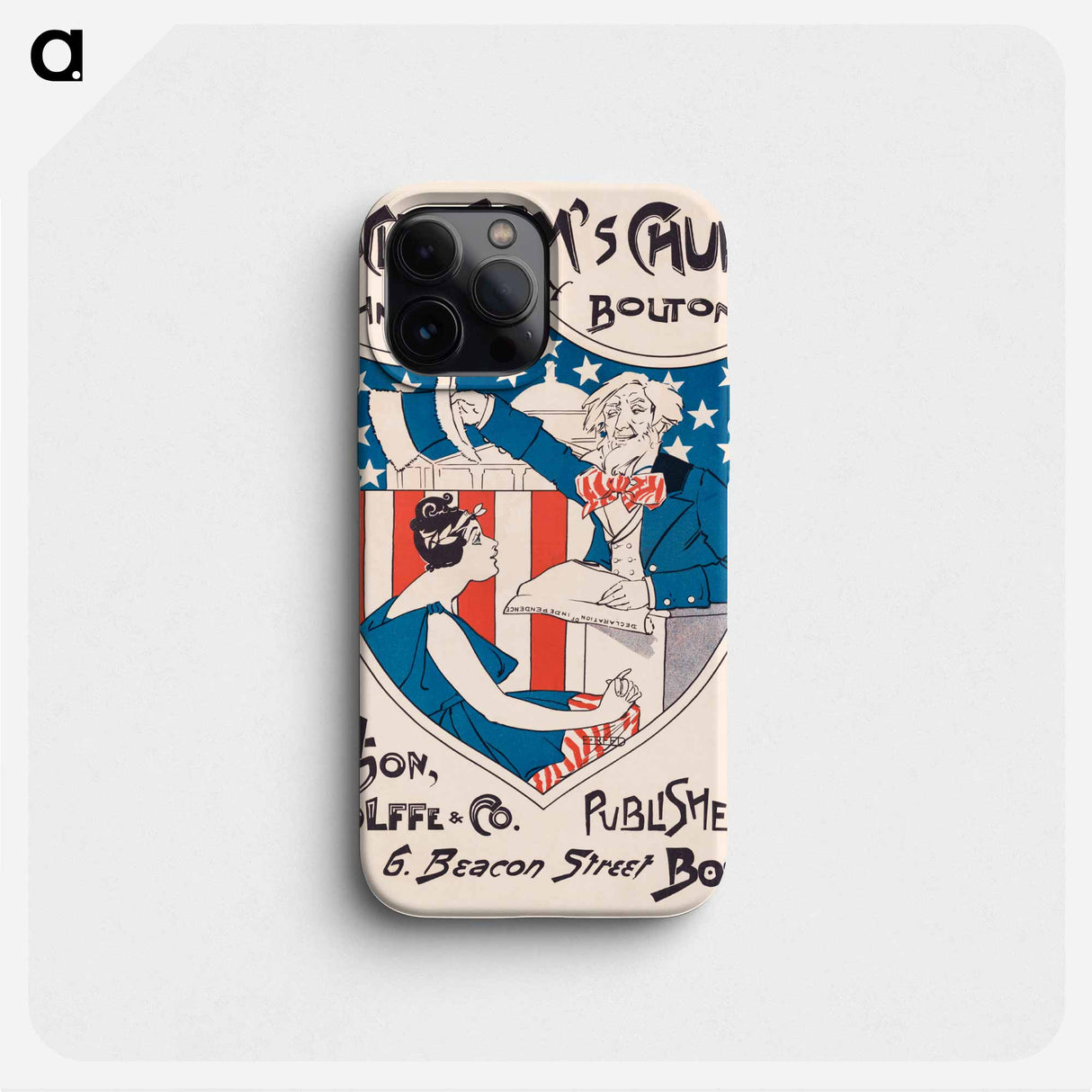 Uncle Sam's church - エセル リード Phone Case.