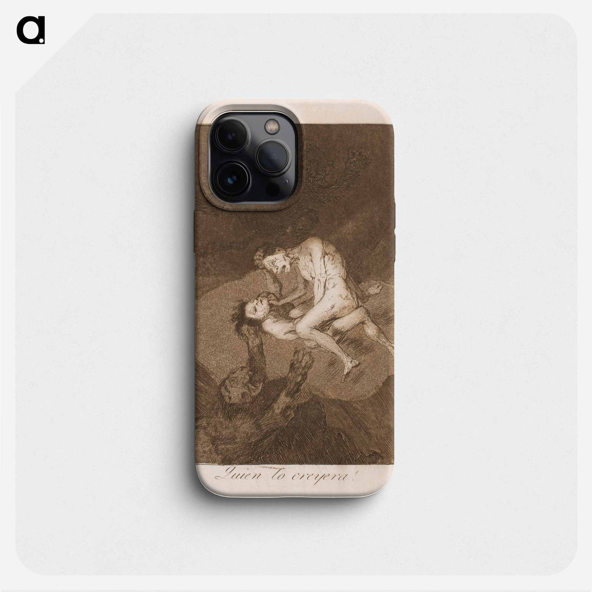 Who would believe it! - Francisco de Goya Phone Case.