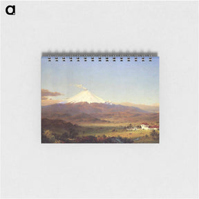 アートメモ帳-Cotopaxi - フレデリック エドウィン チャーチ Memo.