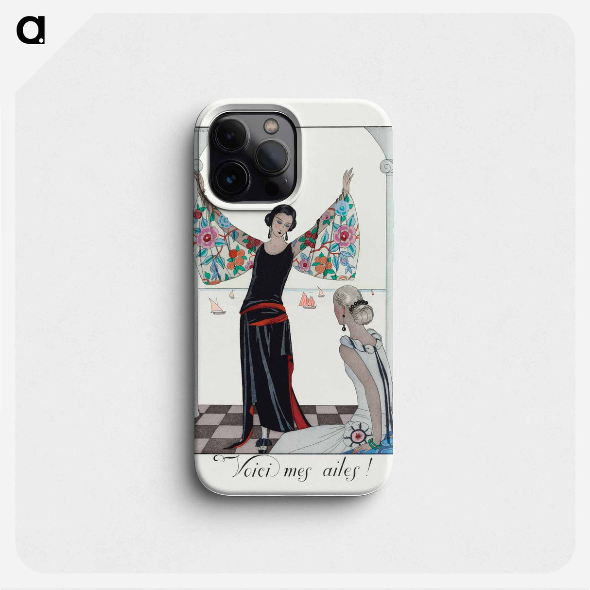 Voici mes ailes! - ジョルジュ バルビエ Phone Case.