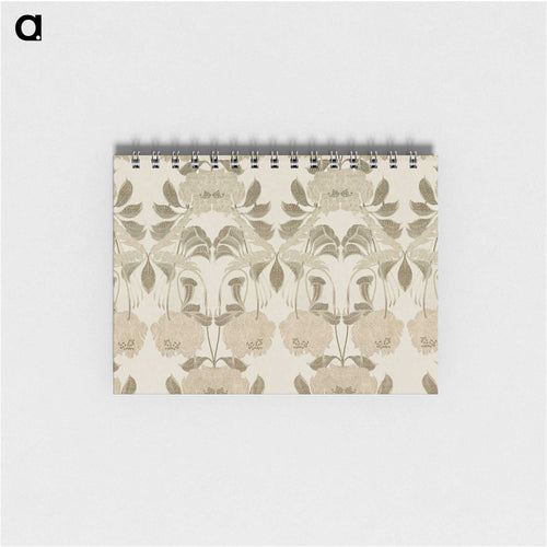 Silk with Art Nouveau Design - ジョルジュ ド フィール Memo.