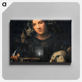 アートパネル-David with the Head of Goliath
 - ジョルジョーネ Canvas.