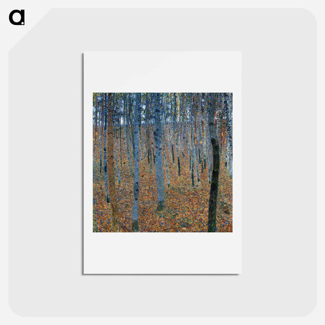 アートポストカード-Beech Grove I - グスタフ クリムト Postcard.