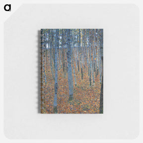 アートメモ帳-Beech Grove I - グスタフ クリムト Memo.