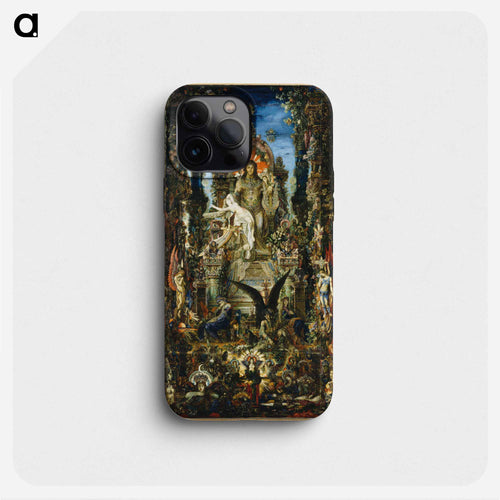 『ユピテルとセメレ』 (1895年) - ギュスターヴ モロー Phone Case.