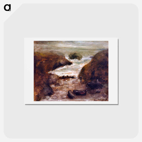 アートポストカード-Belle Ile (II) - アンリ マティス Postcard.