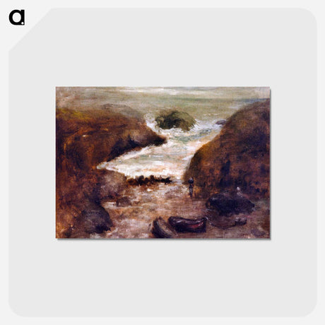 アートポストカード-Belle Ile (II) - アンリ マティス Postcard.