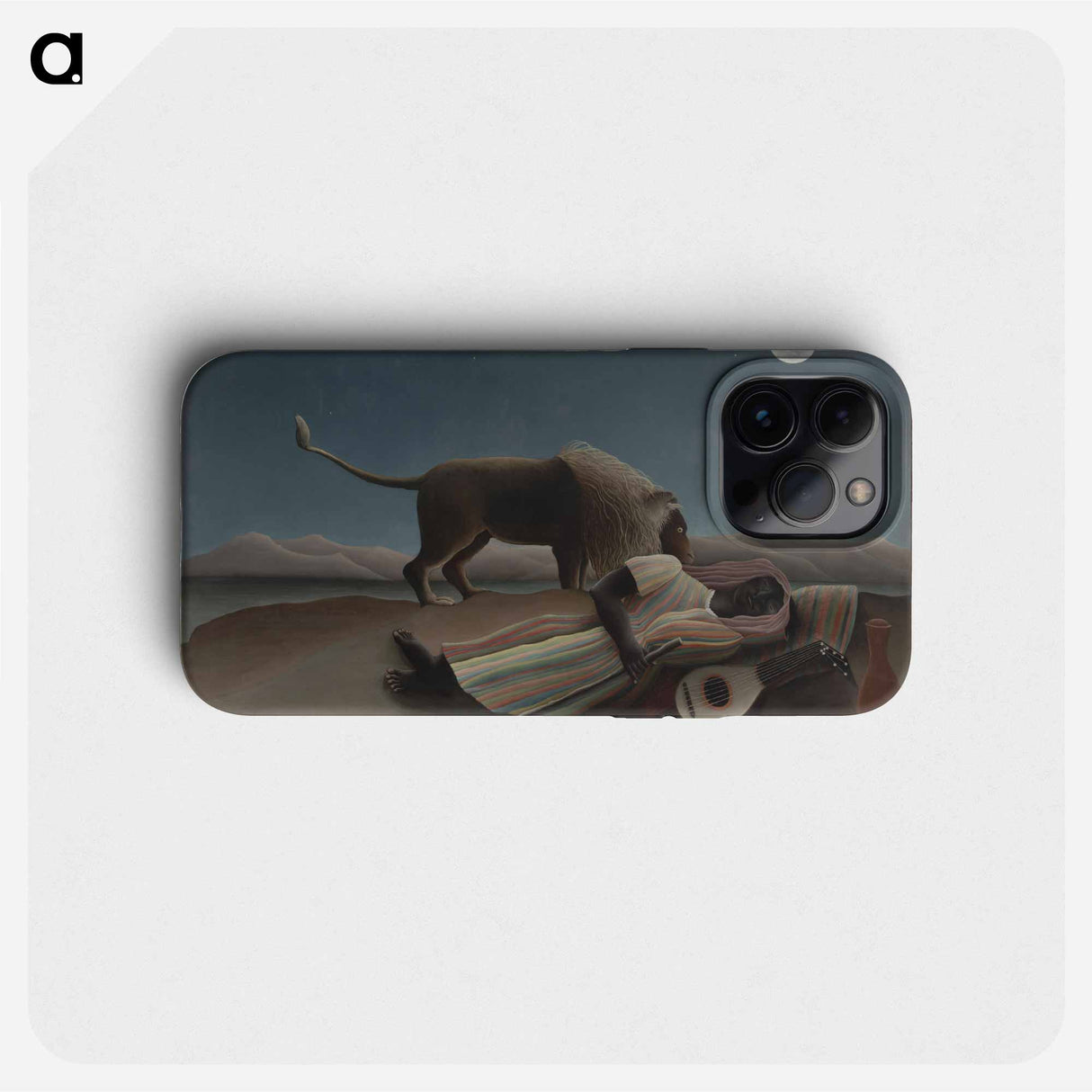 The Sleeping Gypsy - Henri Rousseau Phone Case.