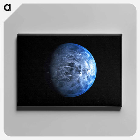 アートパネル-HD 189733b: The Blue Planet
 - ハッブル画像 Canvas.
