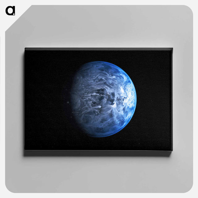 アートパネル-HD 189733b: The Blue Planet
 - ハッブル画像 Canvas.