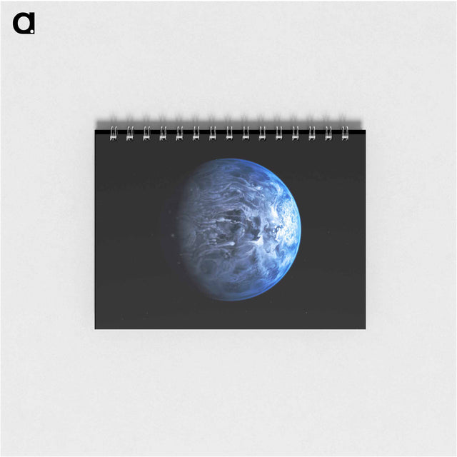 アートメモ帳-HD 189733b: The Blue Planet
 - ハッブル画像 Memo.