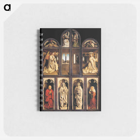 アートメモ帳-The Ghent Altarpiece (exterior) - ヤン ファン エイク Memo.