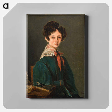 Mme Lemaistre, née Blanche Sennegon, Niece of Corot
 - ジャン バティスト カミーユ コロー Canvas.