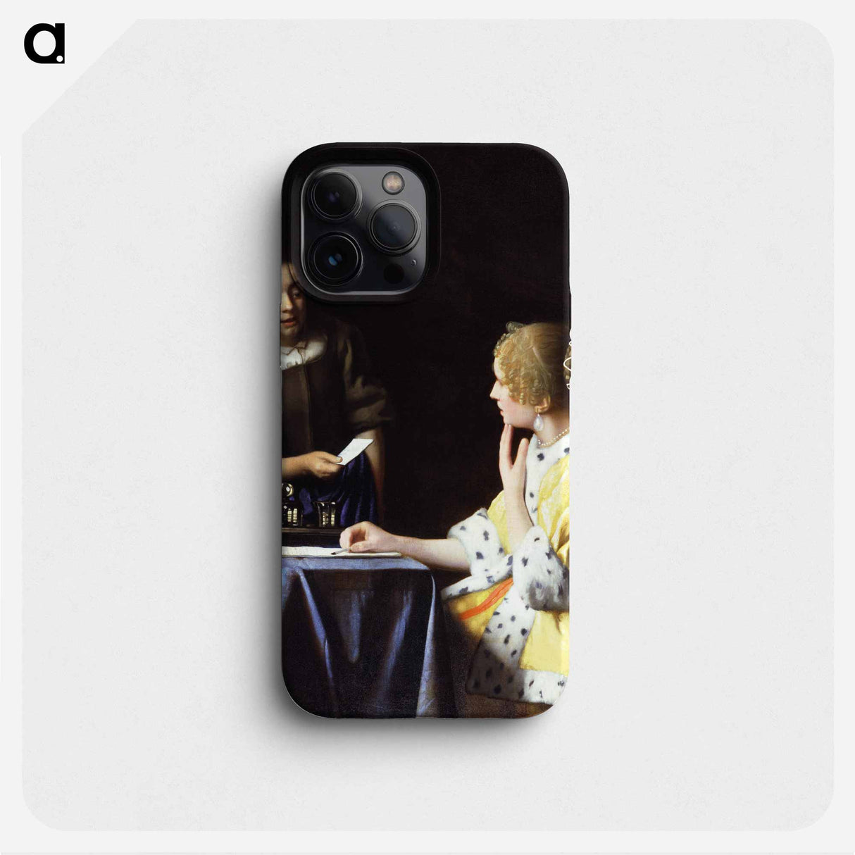 Mistress and Maid - ヨハネス フェルメール Phone Case.