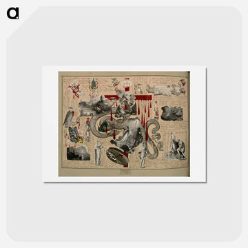 Victorian Blood Book
 - ジョン ビングリー ガーランド Postcard.