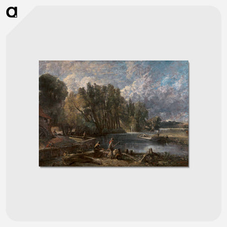 アートポストカード-Stratford Mill
 - ジョン コンスタブル Postcard.