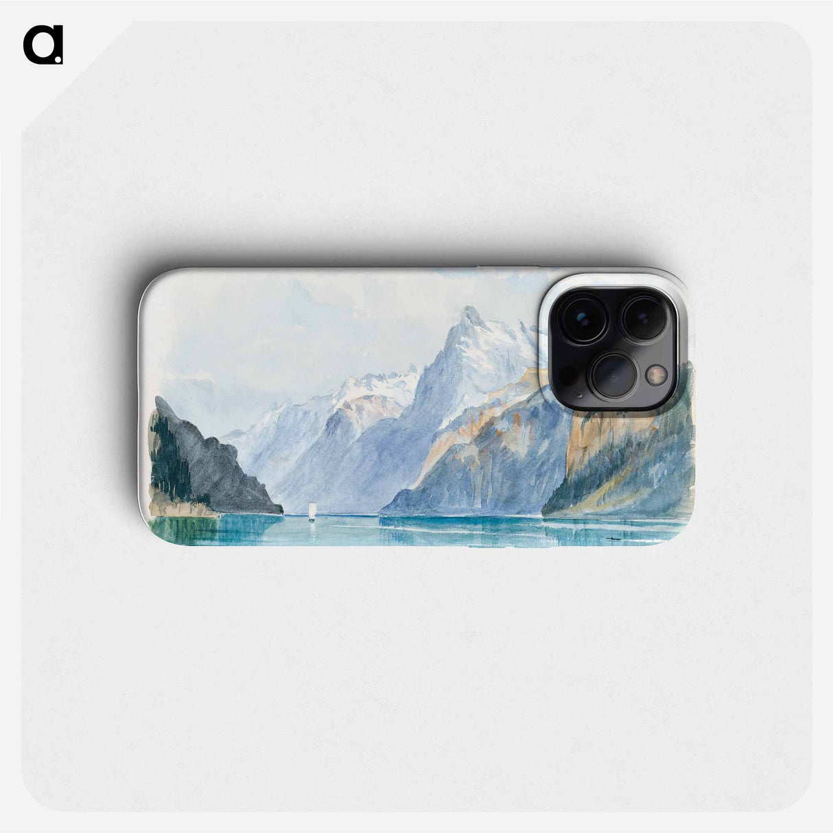 Bay of Uri, Brunnen from Switzerland - ジョン シンガー サージェント Phone Case.