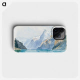 Bay of Uri, Brunnen from Switzerland - ジョン シンガー サージェント Phone Case.