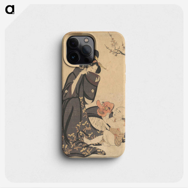 1-17_Kitagawa-Utamaro_phone