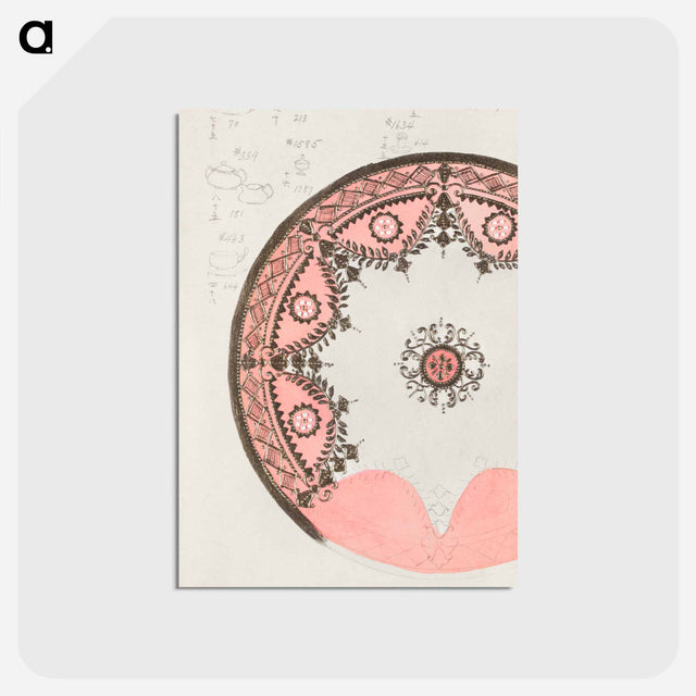 アートポストカード-Design for a Plate
 - ノリタケ工場 Postcard.