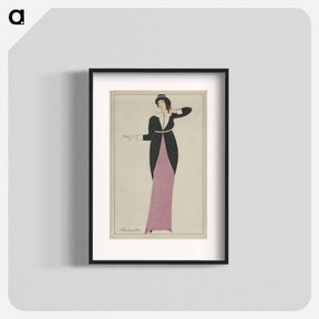 アートポスター-Fashion, Mode - オットー フリードリヒ カール レンデッケ Poster.