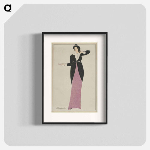 Fashion, Mode - オットー フリードリヒ カール レンデッケ Poster.