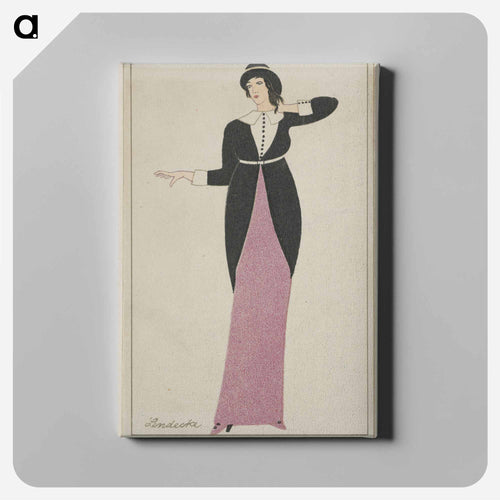 Fashion, Mode - オットー フリードリヒ カール レンデッケ Canvas.