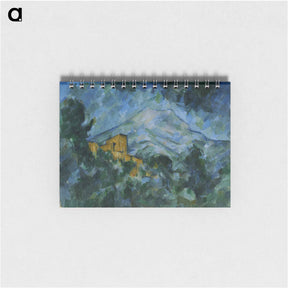 アートメモ帳-Mont Sainte-Victoire and Château Noir - ポール セザンヌ Memo.