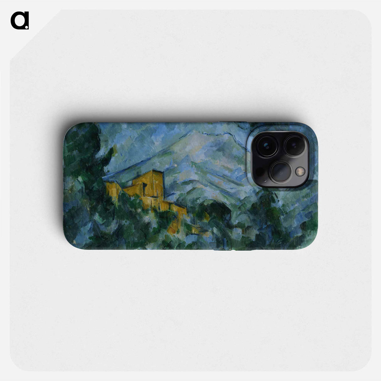 Mont Sainte-Victoire and Château Noir - Paul Cézanne Phone Case.