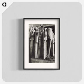 アートポスター-Totems, Old Shipyard, Rye - ポール ナッシュ Poster.