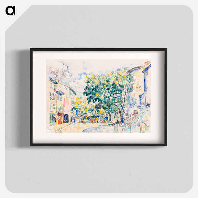 ポール・シニャック「アンティーブ」アートポスター