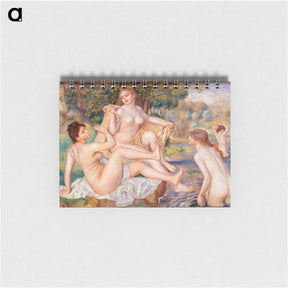 アートメモ帳-The Large Bathers - ピエール オーギュスト ルノワール Memo.