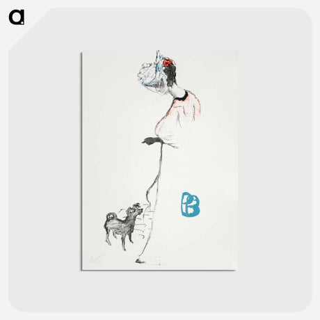 アートポストカード-Le Salon des Cent
 - ピエール ボナール Postcard.