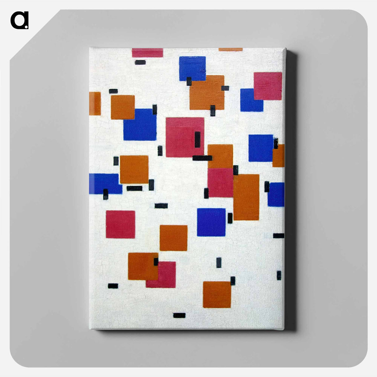 Composition in colour A - Piet Mondrian Canvas.