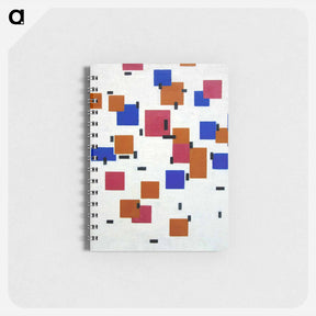 アートメモ帳-Composition in colour A - ピエト モンドリアン Memo.