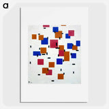 Composition in colour A - Piet Mondrian Poster.