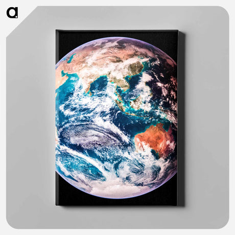 アートパネル-Earth Globe and Atmospheric Haze
 - 地球 Canvas.