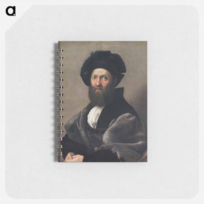 アートメモ帳-Raphael's Portrait of Baldassarre Castiglione - ラファエロ サンティ Memo.