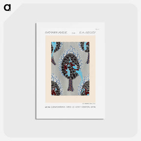 アートポストカード-Samarkande: Oriental Bird
 - サマルカンデ Postcard.