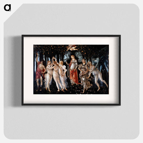 Primavera - サンドロ ボッティチェッリ Poster.