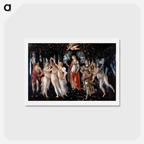 Primavera - サンドロ ボッティチェッリ Postcard.