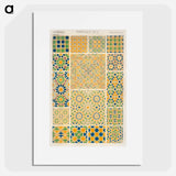 アートポスター-Nineteenth-Century Ornament Pattern
 - 装飾の文法 Poster.