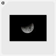 アートポストカード-Super Blue Blood Moon Eclipse
 - ムーン Postcard.