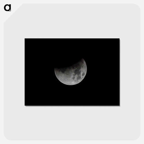 Super Blue Blood Moon Eclipse
 - ムーン Postcard.