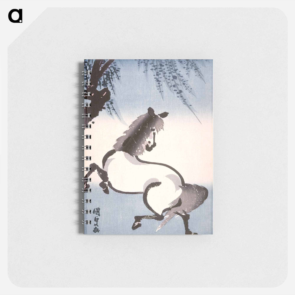 アートメモ帳-Horse under Willow
 - 歌川 国貞 Memo.